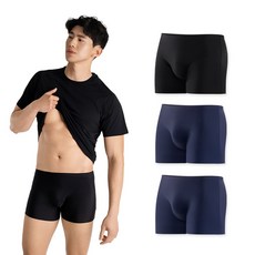 Camel 男士 Air Skin 涼感四角內褲 4件組