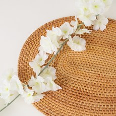 마메 조화 벚꽃, 1 화이트, 1개