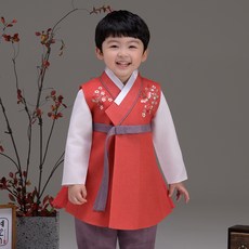 Iseolhanbok 564 絲綢聖緣 韓服 上衣 + 背心 + 褲子 套裝