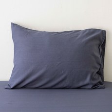 SCOHOME 素色水洗枕頭套組 2入