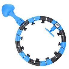 可調整按摩呼啦圈, 08 十代藍黑, 840克