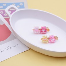 HAIRBOW 女童迷你貝貝小熊髮夾