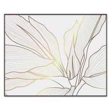 추상 일러스트 047 그림 인테리어액자 IDP-047, 블랙