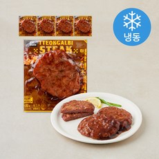 잇메이트 떡갈비 스테이크 데리야끼 (냉동), 100g, 5개