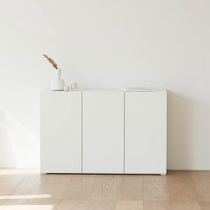 아이엔지홈 알렉스 높은 수납장 방문설치, 화이트