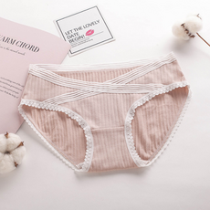 스타 결 레이스 랩 임부 팬티