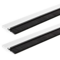 硬毛門底擋縫條 白色, 2個