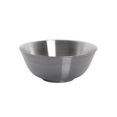 HoReCa 雙層不鏽鋼餐碗 5號, 單色, 2個