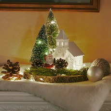 BEBEDECO 聖誕迷你樹中心擺飾 Eve 套組, 混色, 18~20 x 22 cm