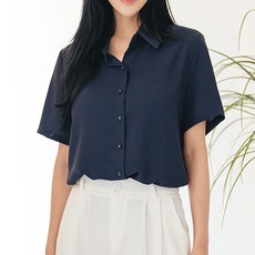 Dearlola 女款抗皺短袖襯衫 II_S006