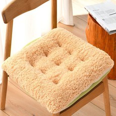 몬드스팟 겨울 포근 두꺼운 푹신 양털 뽀글이 끈 방석 RB20754