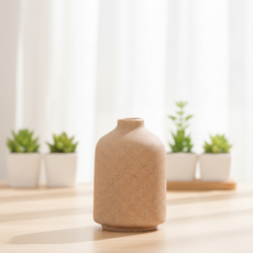 조인메이드 도자기 인테리어 화병, 둥근 카멜