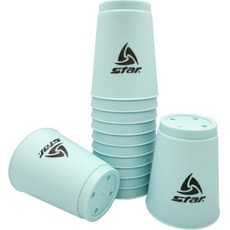 Star Sports 彩色競技疊杯, 1組, 薄荷綠