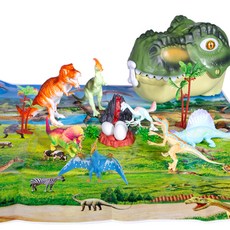 Joy Kids 恐龍公仔頭部收納盒套裝, 1套