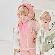 mollimelli 迪士尼 兒童款 101忠狗與瑪麗貓 柔軟絲絨背心