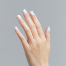 데싱디바 매직프레스 숏 스퀘어 네일팁, 1개, 밀크
