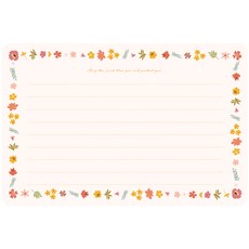 圓角信紙, 花朵, 50個