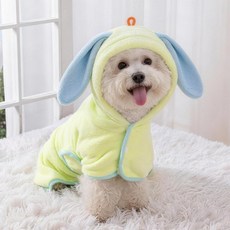 PASTEL PET 寵物立體柔軟浴袍, A款, 1個