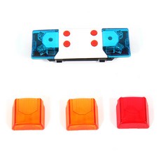 브루더 경고등 세트 작동완구, 혼합색상, 1개