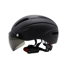 自行車用護目鏡安全帽, 黑色的