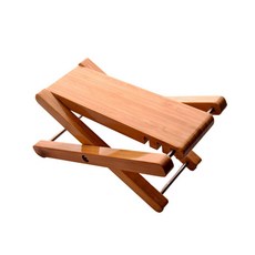 Waiden 原木竹製可調節高度折疊吉他腳凳, 1個