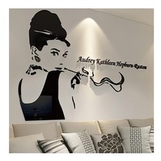 室內裝飾壓克力安全鏡 亮點黏貼式壁飾 室內裝飾品, 黑色