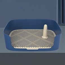 PASTEL PET 寵物防濺便盆 均碼, 藍色, 1個