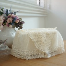 ANDCOTTON 天使之翼面紙盒, 象牙白