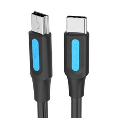 VEnTIOn 威迅 USB Type-C to 迷你5針傳輸線 COW, 混合顏色, 1.5m, 1個