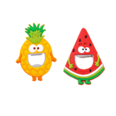 水果開瓶器 2種組, 菠蘿、西瓜, 1套