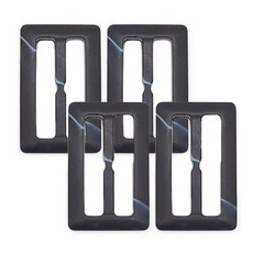 東大門鈕扣王 仿玳瑁皮帶扣 50mm, 4個, 海軍藍