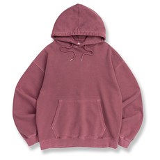 ILLUSO 600G 色素水洗連帽T恤