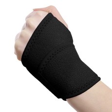 쿼르디 스포츠 손목 스트랩 보호대 블랙, 1개