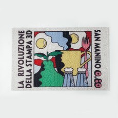 普普藝術漫畫風格 獨特居家百搭玄關地墊, 03