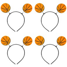 LivingDA 球造型髮箍, 籃球, 4個