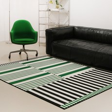 Buybeam 條紋雪尼爾地毯