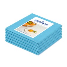 廚房抹布 藍色, 5個