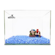 MOSTPET 水車魚缸套組, 寶石藍