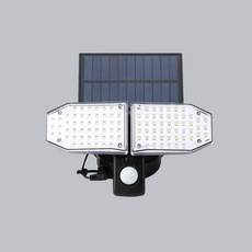 萬達LED太陽能感應燈JD-2102, 黑色