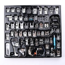 家用縫紉機壓腳 62款組, 混色, 1套