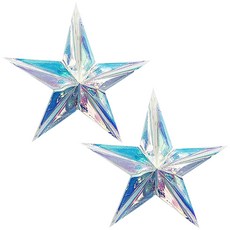 홀로그램 스타 오각별 행잉, 혼합색상