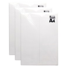 pinkfoot 雙面有線條的紙, 3個