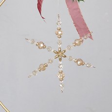 聖誕雪花串珠吊飾, A類型