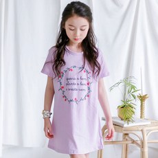 jackid 女童透氣艾爾朗圓領T恤
