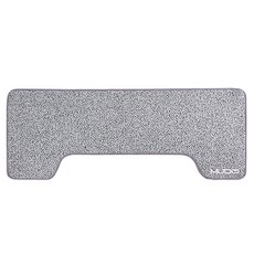 MUDIS 高級弧形鋼琴墊, 淺灰色, 1個