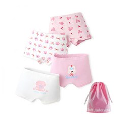 女童生日兔子四角內褲4件組 N172