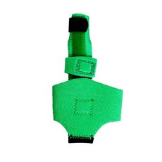 리치덕 손가락보호대 핑거가드 스트랩 그린, 1개