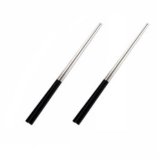 Bloom at home 拼色筷子, 黑色+銀色, 2套