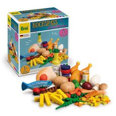 Erzi 烹飪趣味盒過家家套組, 混色