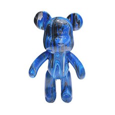 Tani 流化泰迪熊裝飾 DIY 套組藍白黑, 1套